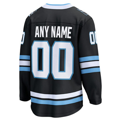 Utah Mammoth Fanatics Home Breakaway Custom Jersey - Black | NHL Jerseys