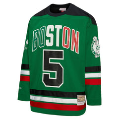 Mitchell & Ness - Kevin Garnett Boston Celtics Unisex Maxxed Out Fashion Hockey Jersey - Kelly Green