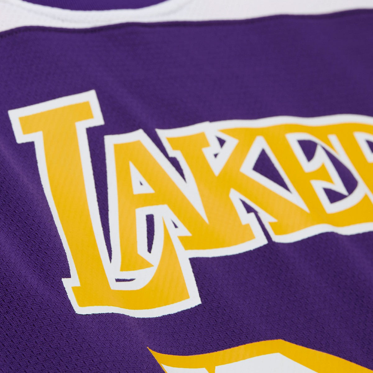 Mitchell & Ness - Shaquille O'Neal Los Angeles Lakers Unisex Maxxed Out Fashion Hockey Jersey - Purple