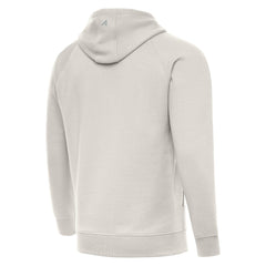 NBA - New York Knicks Antigua Big Logo Victory Pullover Hoodie - Cream