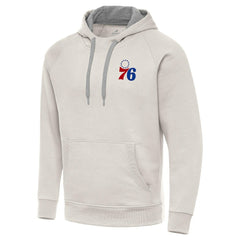 NBA - Philadelphia 76ers Antigua Victory Pullover Hoodie - Cream