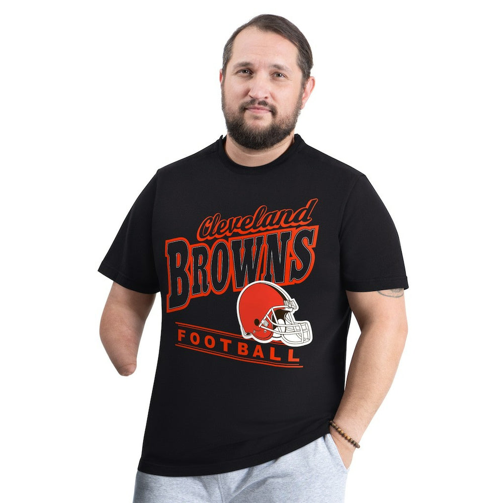 Cleveland Browns G-III Sports by Carl Banks Adaptive Headliner Graphic T-Shirt Black - NFL