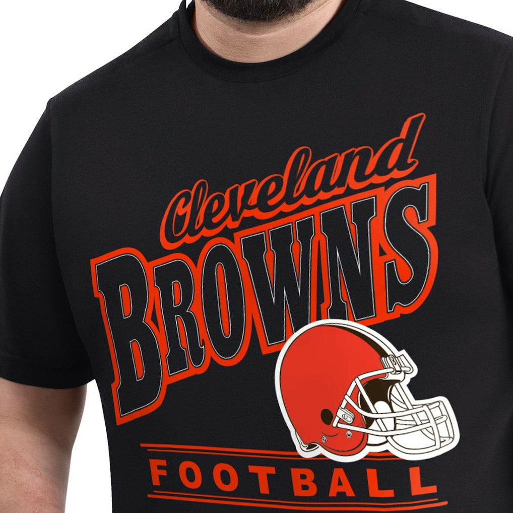 Cleveland Browns G-III Sports by Carl Banks Adaptive Headliner Graphic T-Shirt Black - NFL