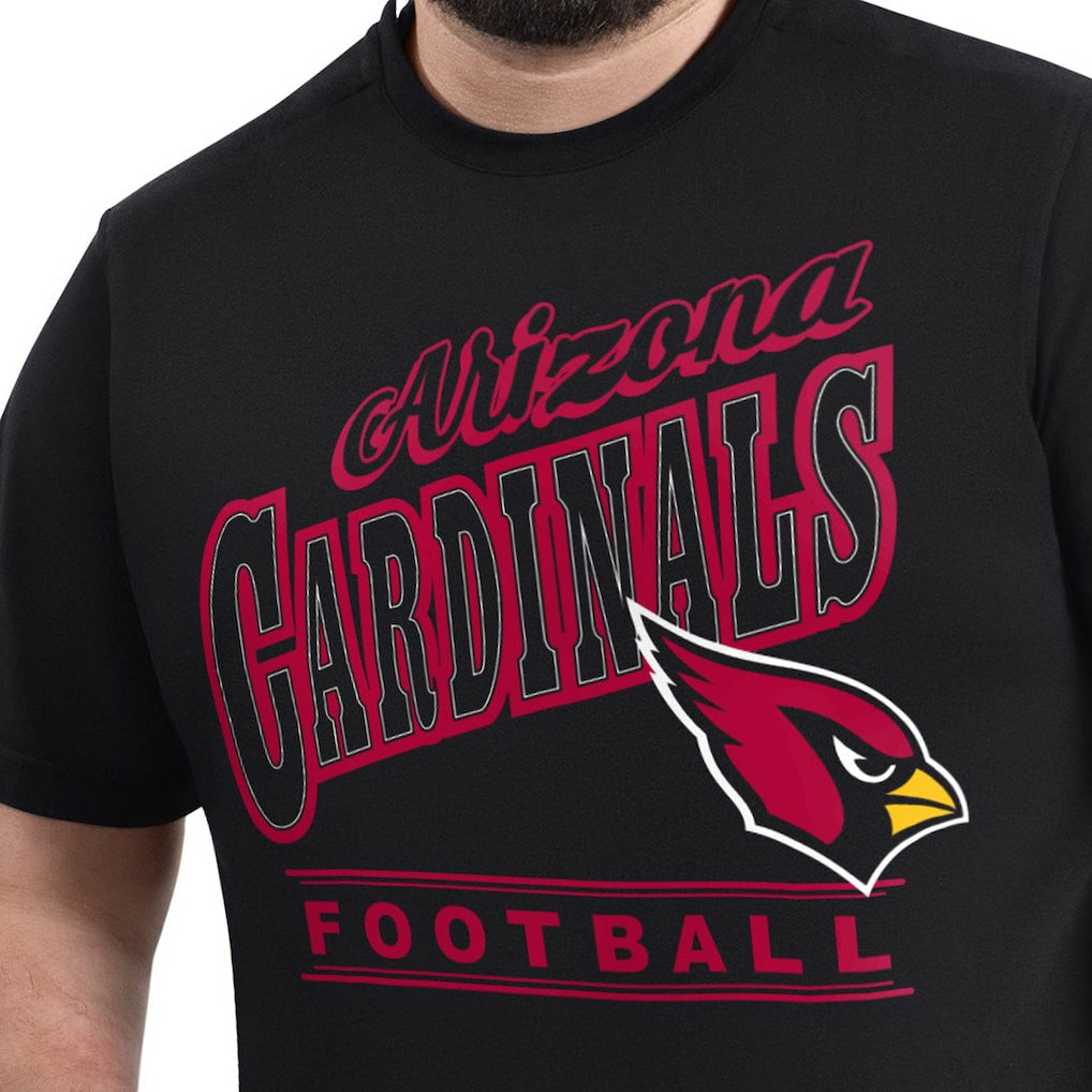 Arizona Cardinals G-III Sports by Carl Banks Adaptive Headliner Graphic T-Shirt Black - NFL