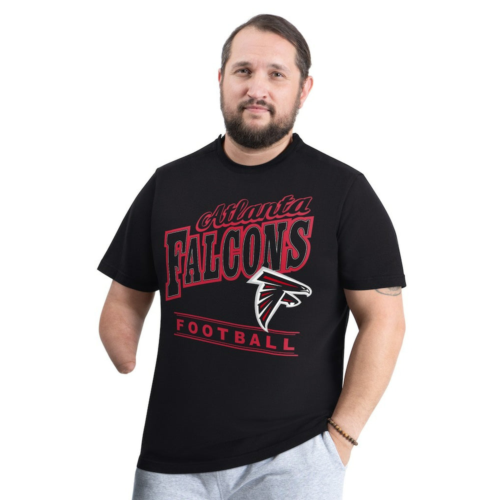 Atlanta Falcons G-III Sports by Carl Banks Adaptive Headliner Graphic T-Shirt Black - NFL