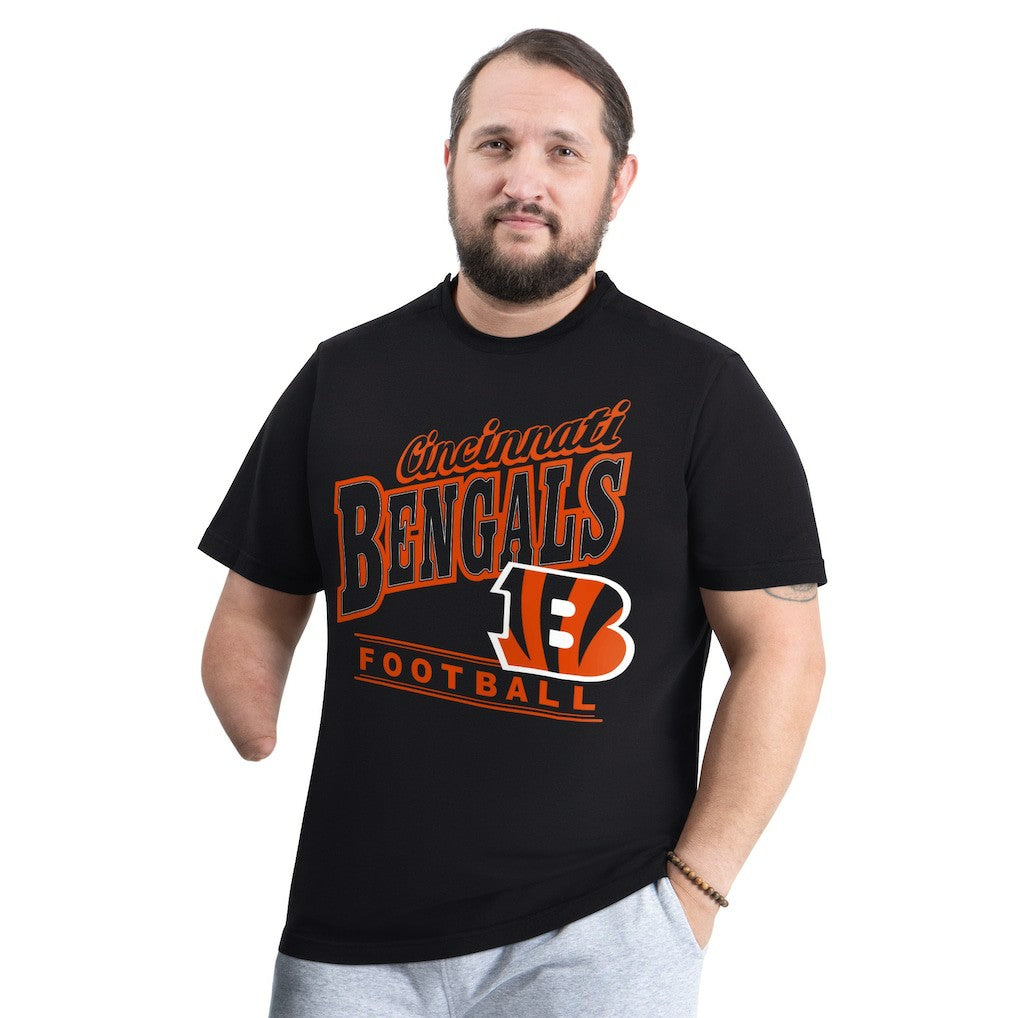 Cincinnati Bengals G-III Sports by Carl Banks Adaptive Headliner Graphic T-Shirt Black - NFL