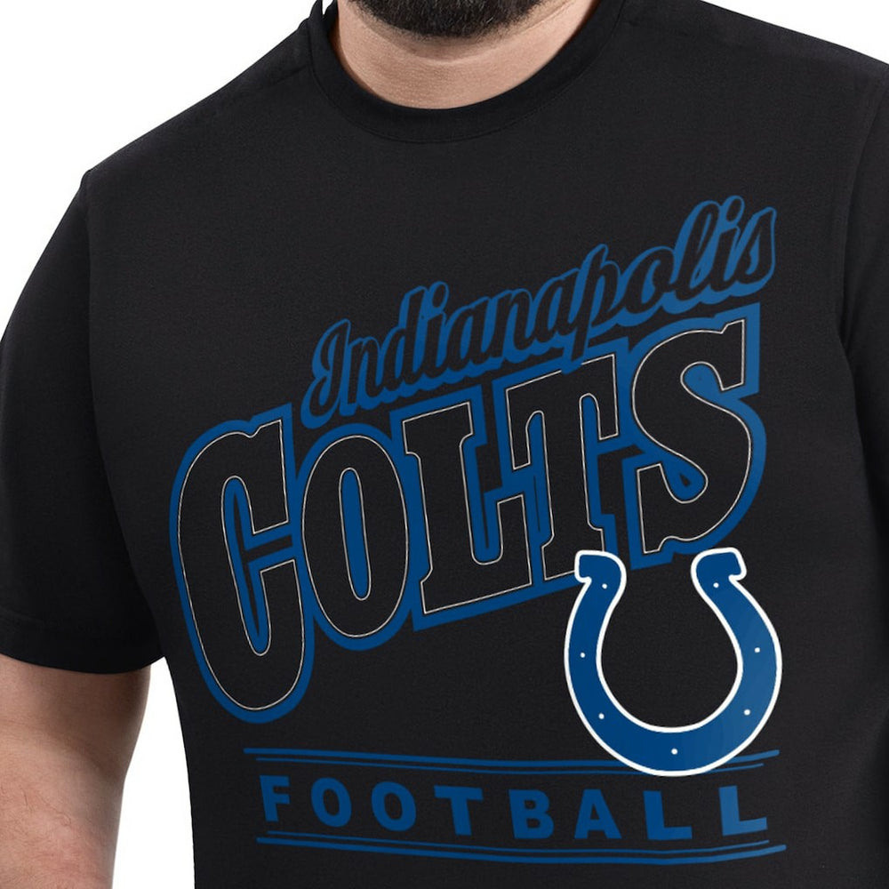 Indianapolis Colts G-III Sports by Carl Banks Adaptive Headliner Graphic T-Shirt Black - NFL