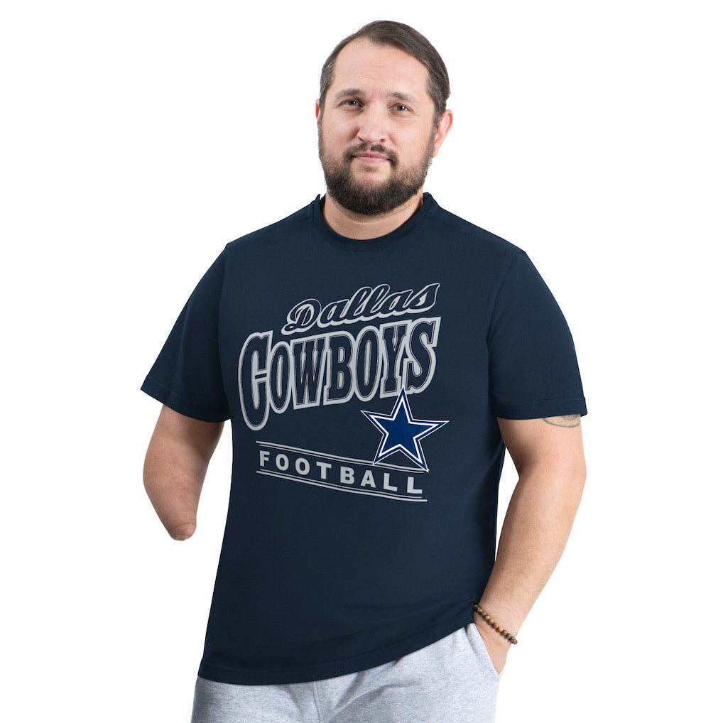 Dallas Cowboys G-III Sports by Carl Banks Adaptive Headliner Graphic T-Shirt Navy - NFL