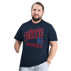 Houston Texans G-III Sports by Carl Banks Adaptive Headliner Graphic T-Shirt Navy - NFL