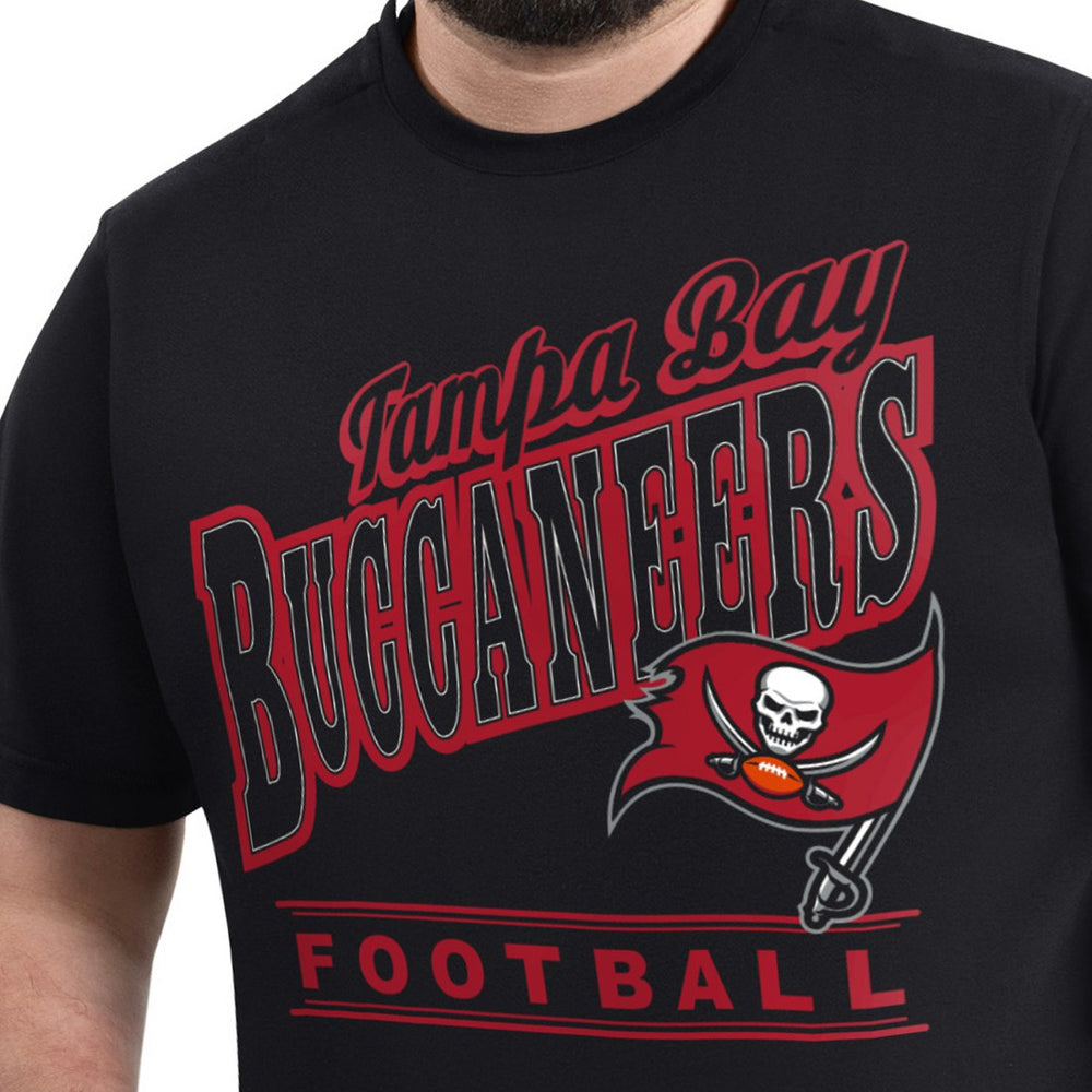 Tampa Bay Buccaneers G-III Sports by Carl Banks Adaptive Headliner Graphic T-Shirt Black - NFL
