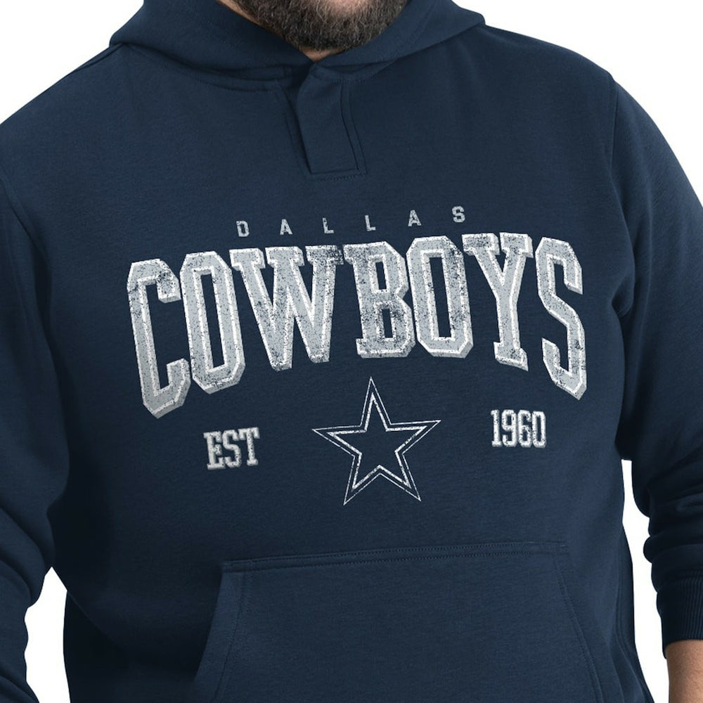 Dallas Cowboys G-III Sports by Carl Banks Adaptive Team Spirit Graphic Fleece Pullover Hoodie Navy - NFL