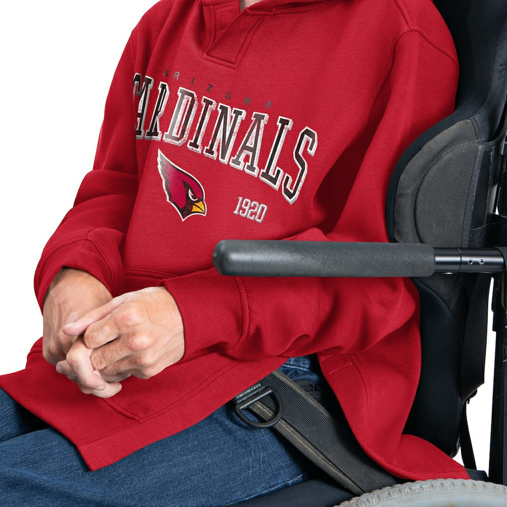 Arizona Cardinals G-III Sports by Carl Banks Adaptive Team Spirit Graphic Fleece Pullover Hoodie Cardinal - NFL