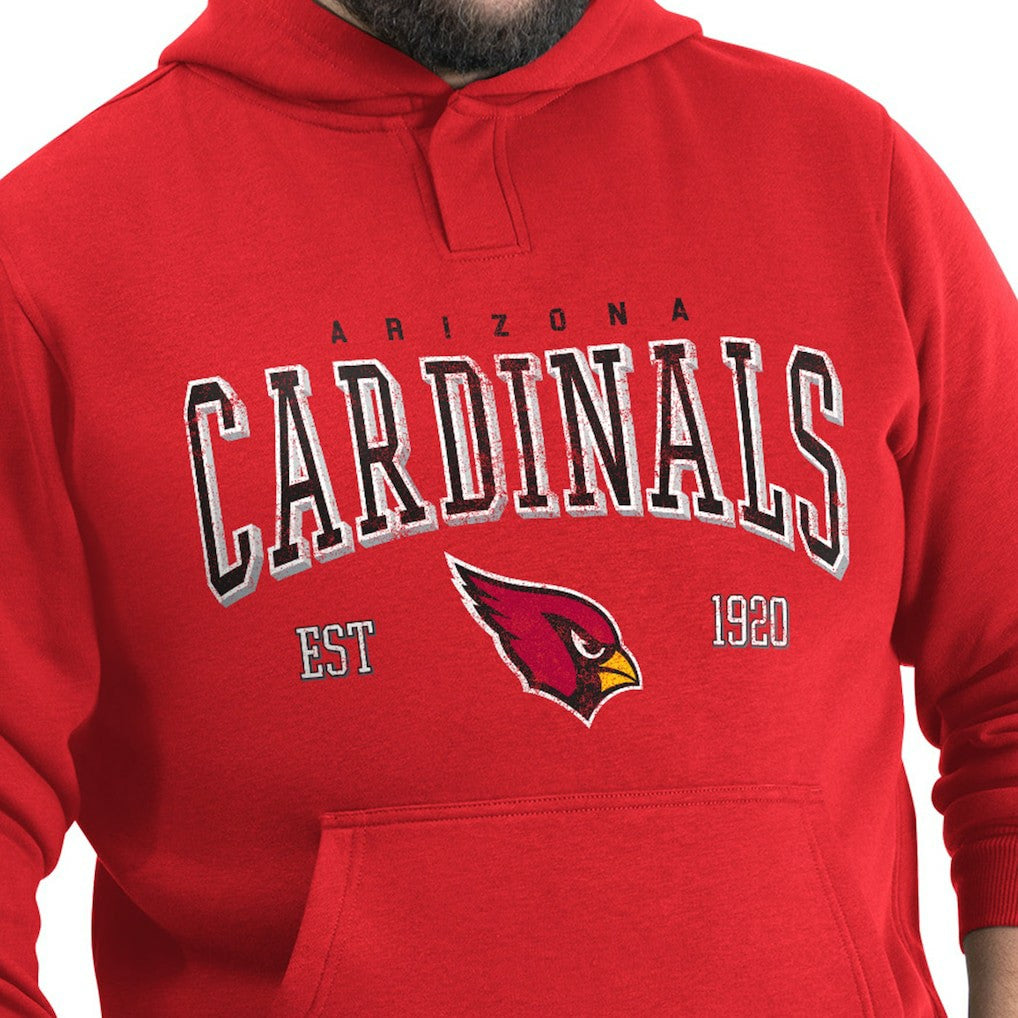 Arizona Cardinals G-III Sports by Carl Banks Adaptive Team Spirit Graphic Fleece Pullover Hoodie Cardinal - NFL