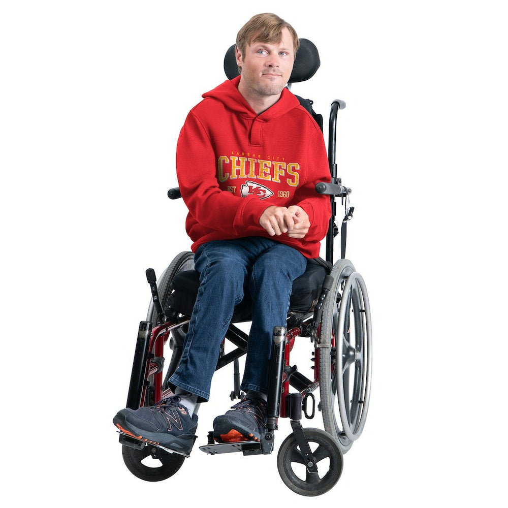 Kansas City Chiefs G-III Sports by Carl Banks Adaptive Team Spirit Graphic Fleece Pullover Hoodie Red - NFL