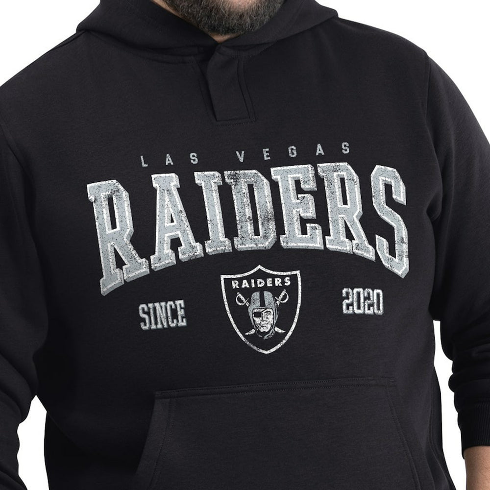 Las Vegas Raiders G-III Sports by Carl Banks Adaptive Team Spirit Graphic Fleece Pullover Hoodie Black - NFL