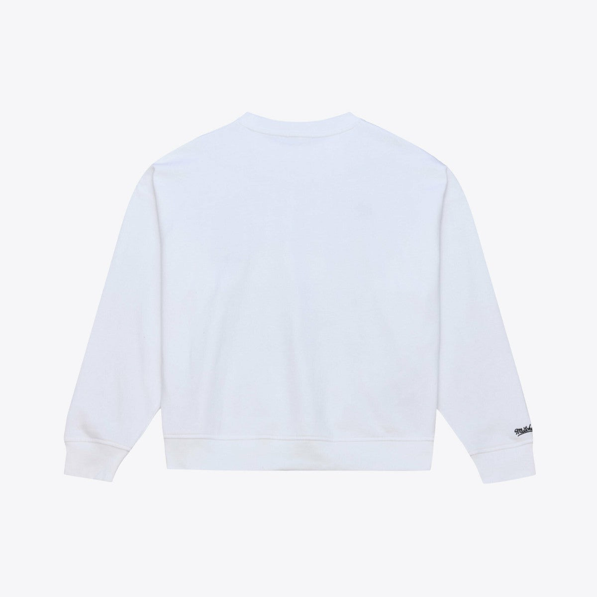 Mitchell & Ness - Milwaukee Bucks Women's Lightweight Block Letter Sweatshirt - White