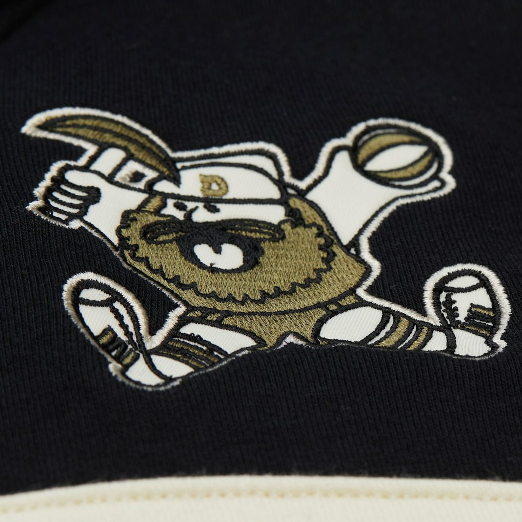 Mitchell & Ness - Denver Nuggets Double Clutch Head Coach Hoodie - Olive/Black