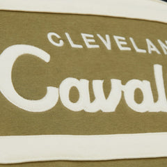 Mitchell & Ness - Cleveland Cavaliers Double Clutch Head Coach Hoodie - Olive/Black