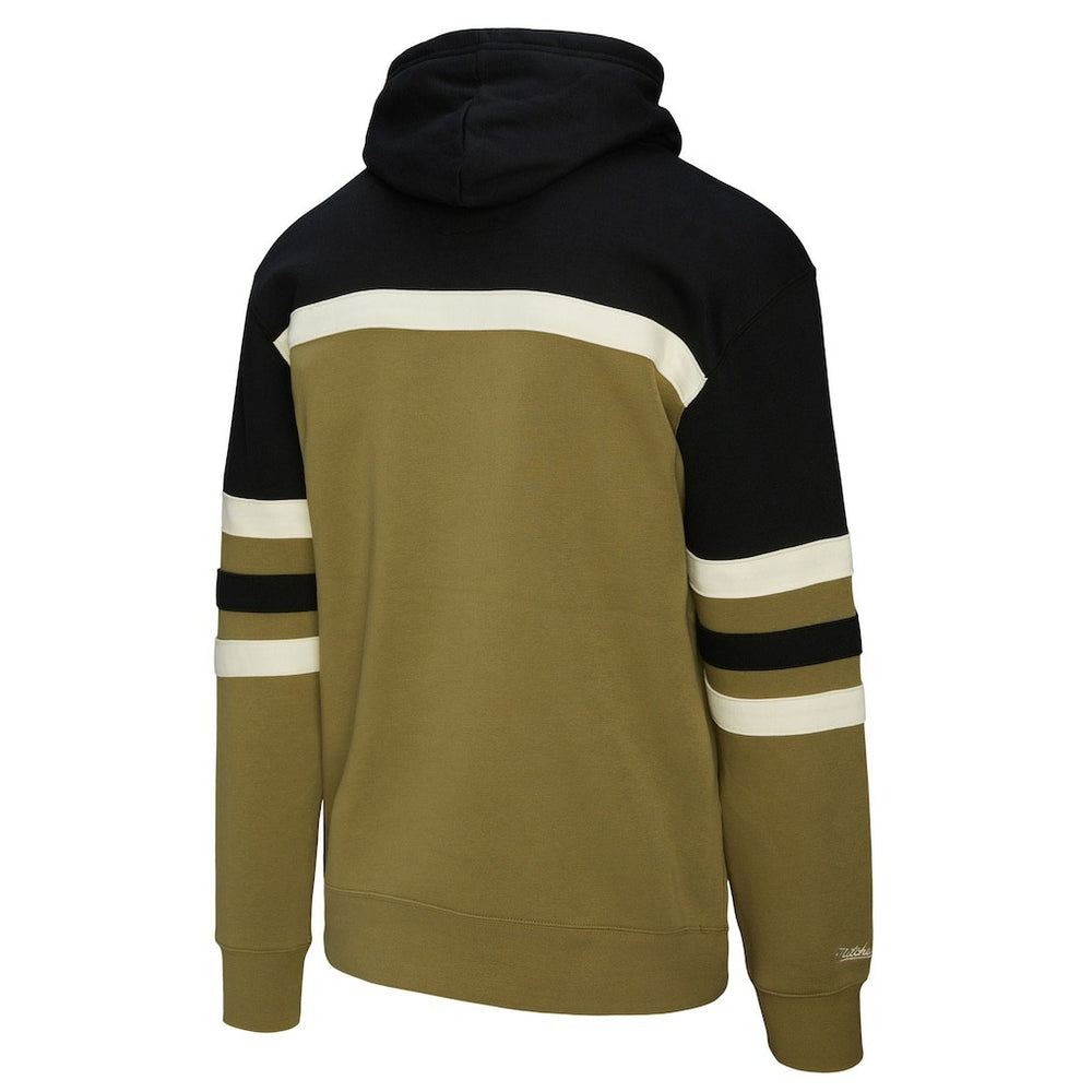 Mitchell & Ness - Dallas Mavericks Double Clutch Head Coach Hoodie - Olive