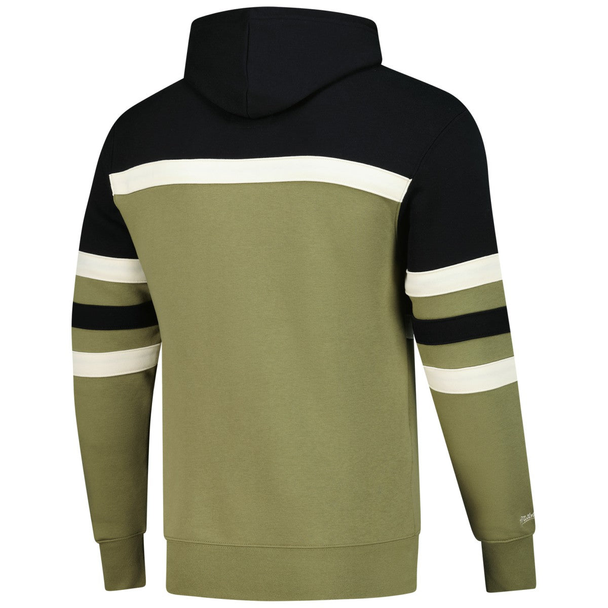 Mitchell & Ness - Minnesota Timberwolves Double Clutch Head Coach Hoodie - Olive/Black