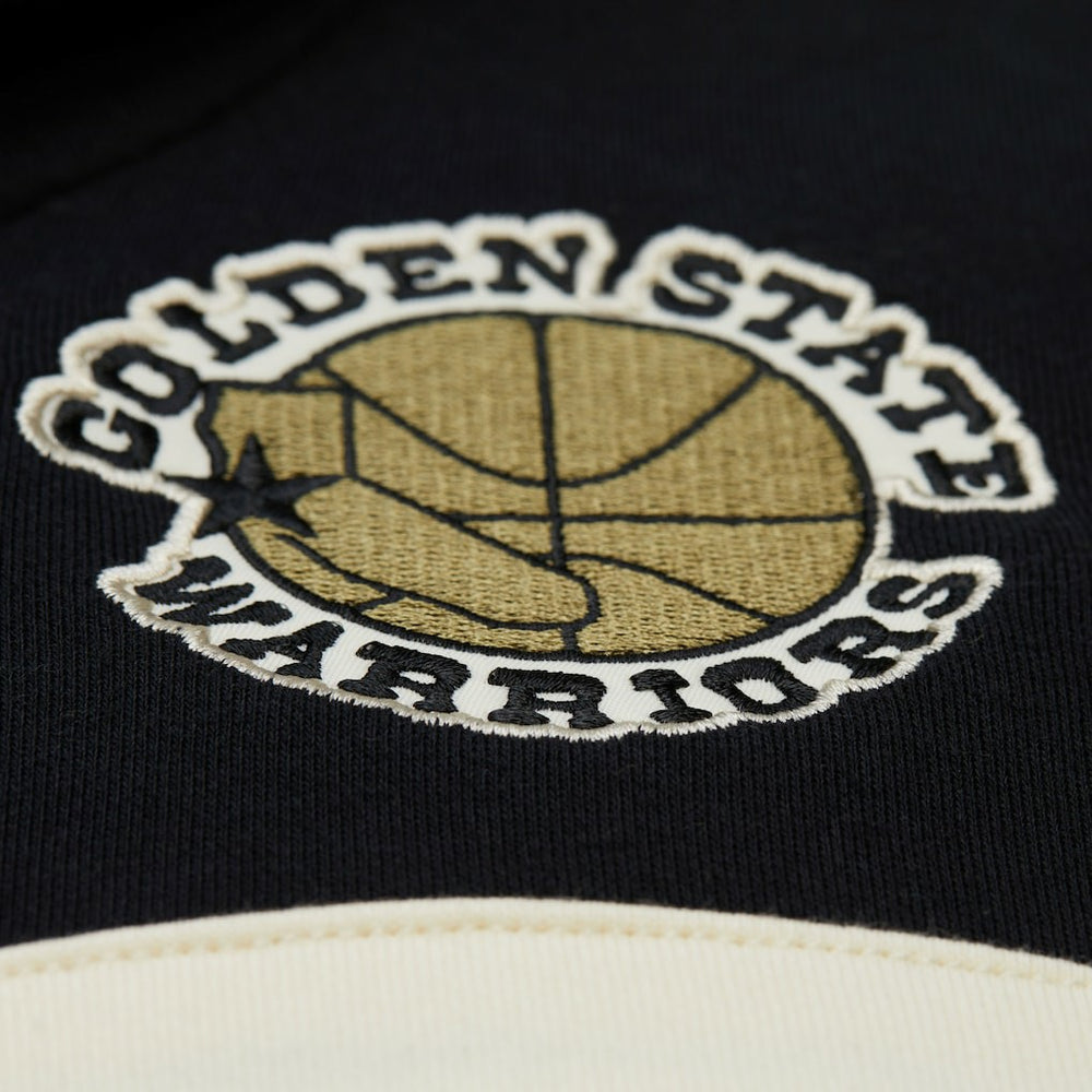 Mitchell & Ness - Golden State Warriors Double Clutch Head Coach Hoodie - Olive/Black