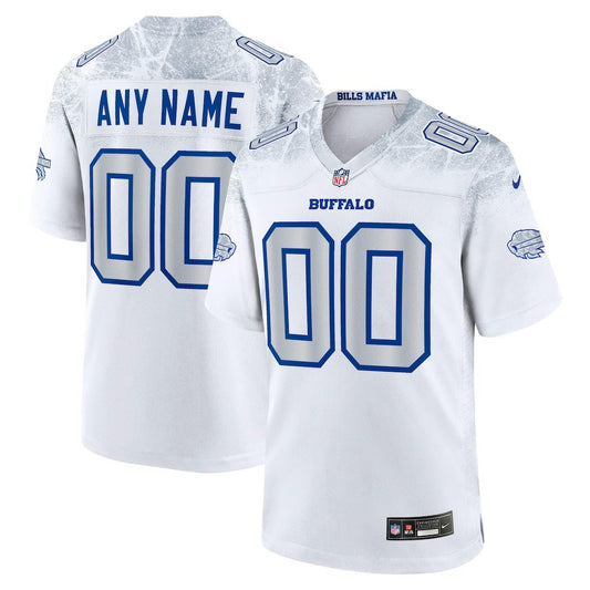 Buffalo Bills 2025 Rivalries Collection Custom Game Jersey - White | NFL Jerseys