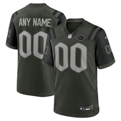 New York Jets 2025 Rivalries Collection Custom Game Jersey Gotham Green - Nike