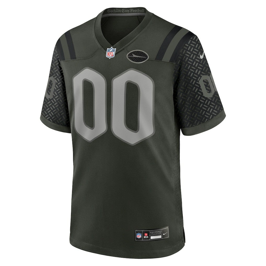 New York Jets 2025 Rivalries Collection Custom Game Jersey Gotham Green - Nike
