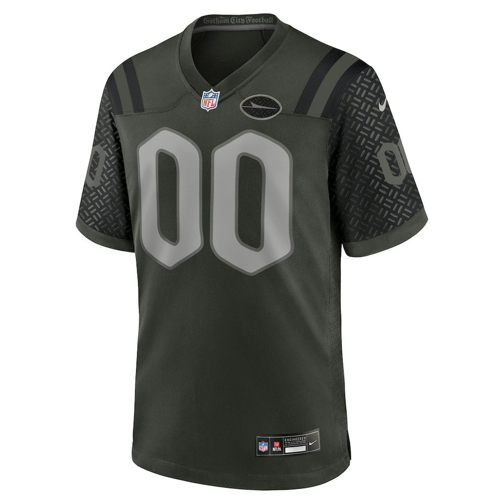 New York Jets 2025 Rivalries Collection Custom Game Jersey Gotham Green - Nike