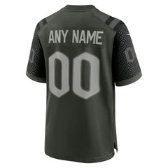 New York Jets 2025 Rivalries Collection Custom Game Jersey Gotham Green - Nike