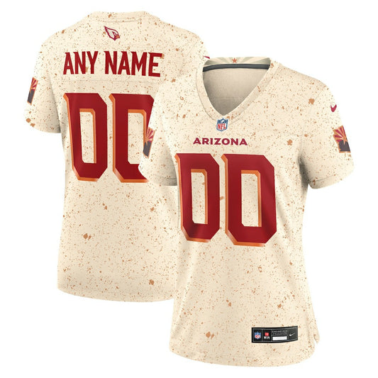 Arizona Cardinals Women's 2025 Rivalries Collection Custom Game Jersey - Natural | NFL Jerseys