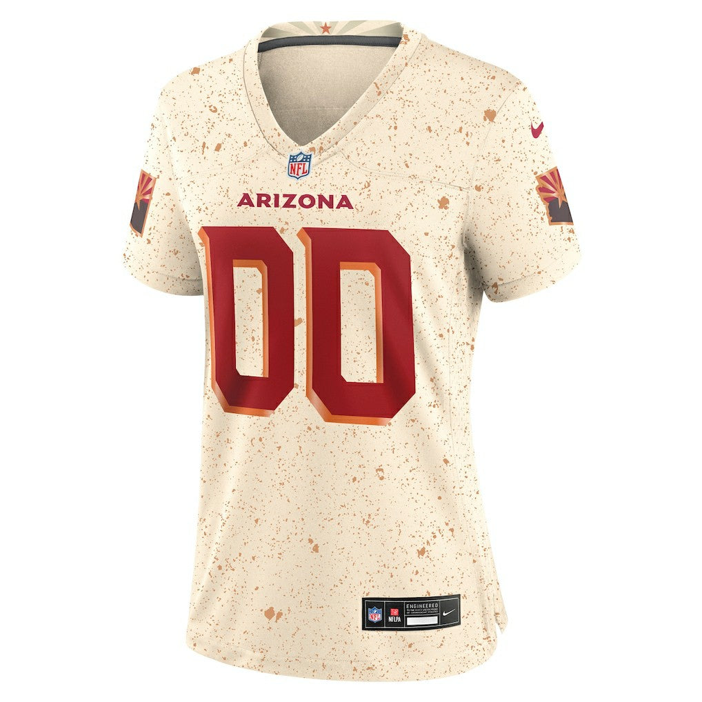 Arizona Cardinals Women's 2025 Rivalries Collection Custom Game Jersey Natural - Nike