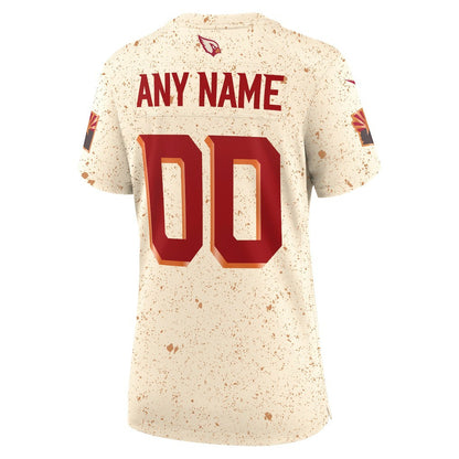 Arizona Cardinals Women's 2025 Rivalries Collection Custom Game Jersey - Natural | NFL Jerseys