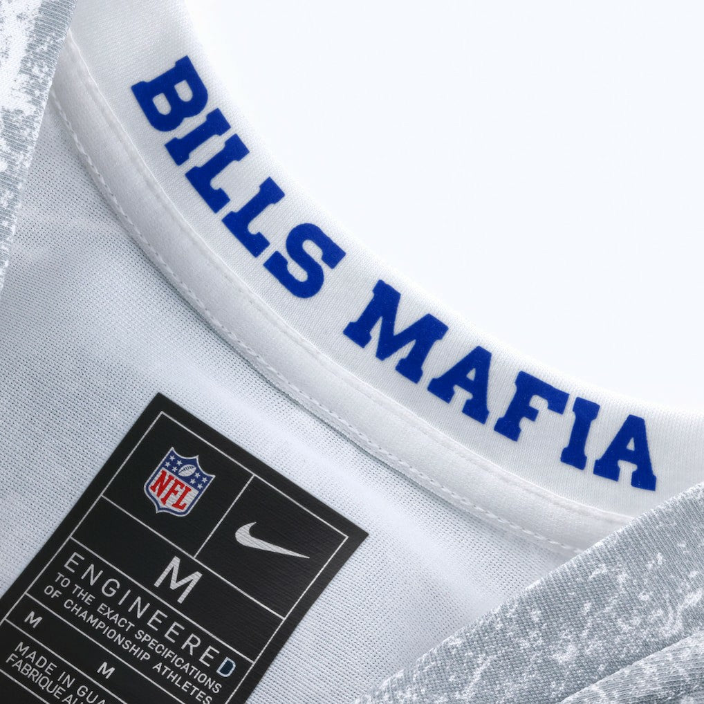 Buffalo Bills Women's 2025 Rivalries Collection Custom Game Jersey White - Nike