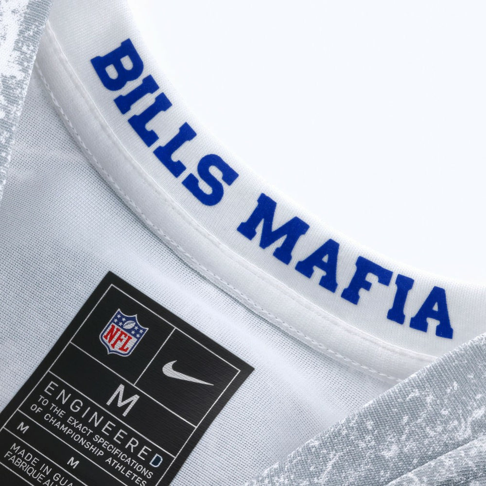 Buffalo Bills Women's 2025 Rivalries Collection Custom Game Jersey White - Nike