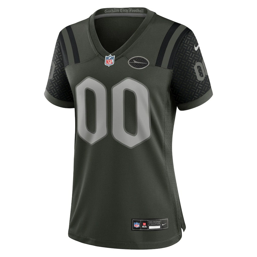 New York Jets Women's 2025 Rivalries Collection Custom Game Jersey Gotham Green - Nike