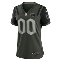 New York Jets Women's 2025 Rivalries Collection Custom Game Jersey Gotham Green - Nike