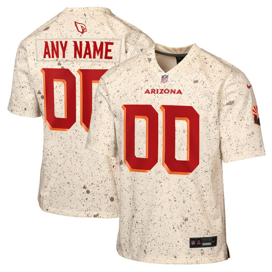 Arizona Cardinals Youth 2025 Rivalries Collection Custom Game Jersey - Natural | NFL Jerseys
