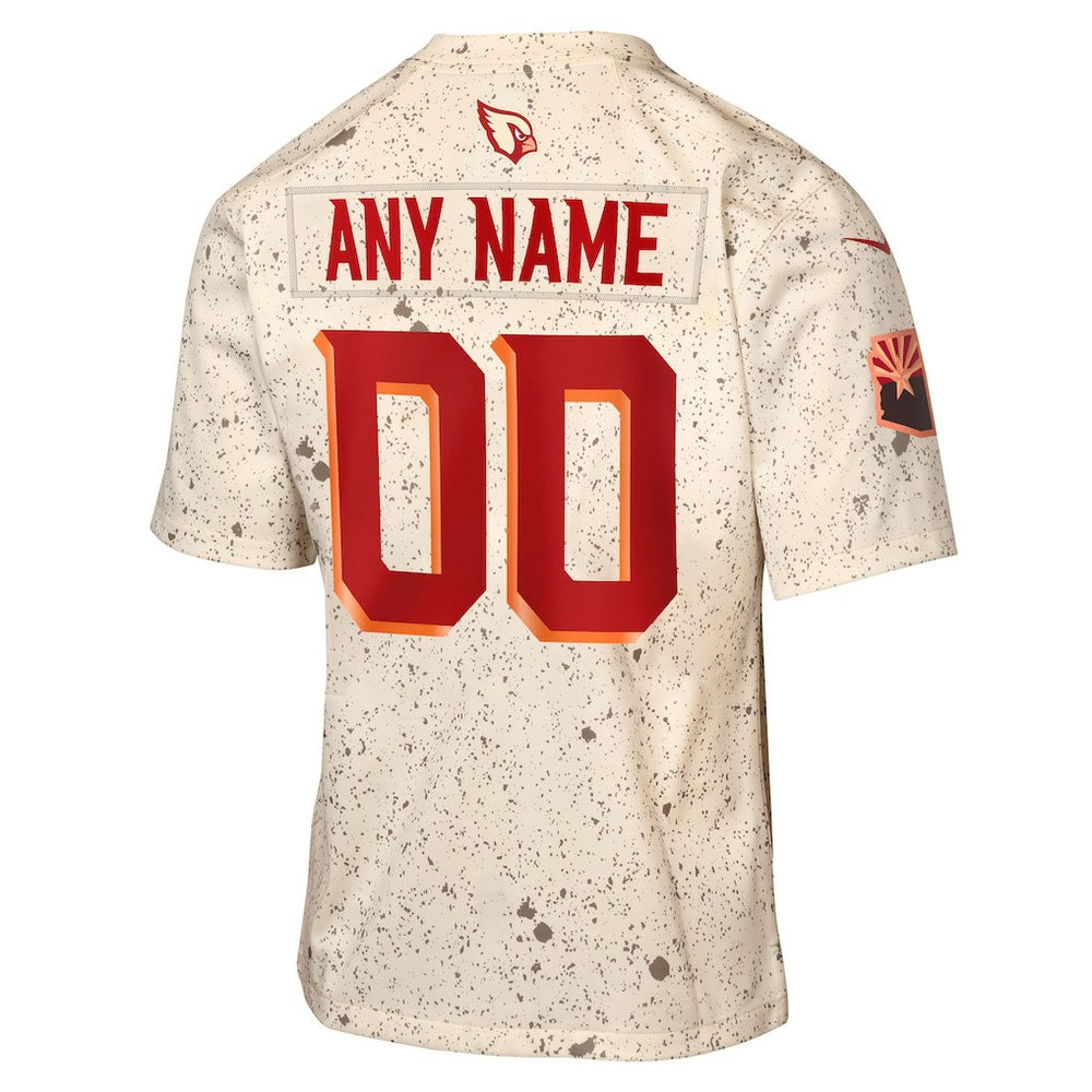 Arizona Cardinals Youth 2025 Rivalries Collection Custom Game Jersey Natural - Nike