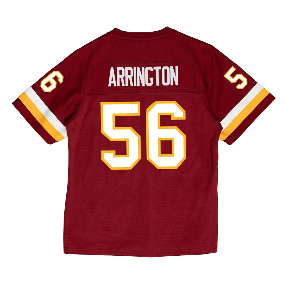 LaVar Arrington Washington Commanders 2001 Legacy Throwback Replica Jersey Burgundy - Mitchell & Ness