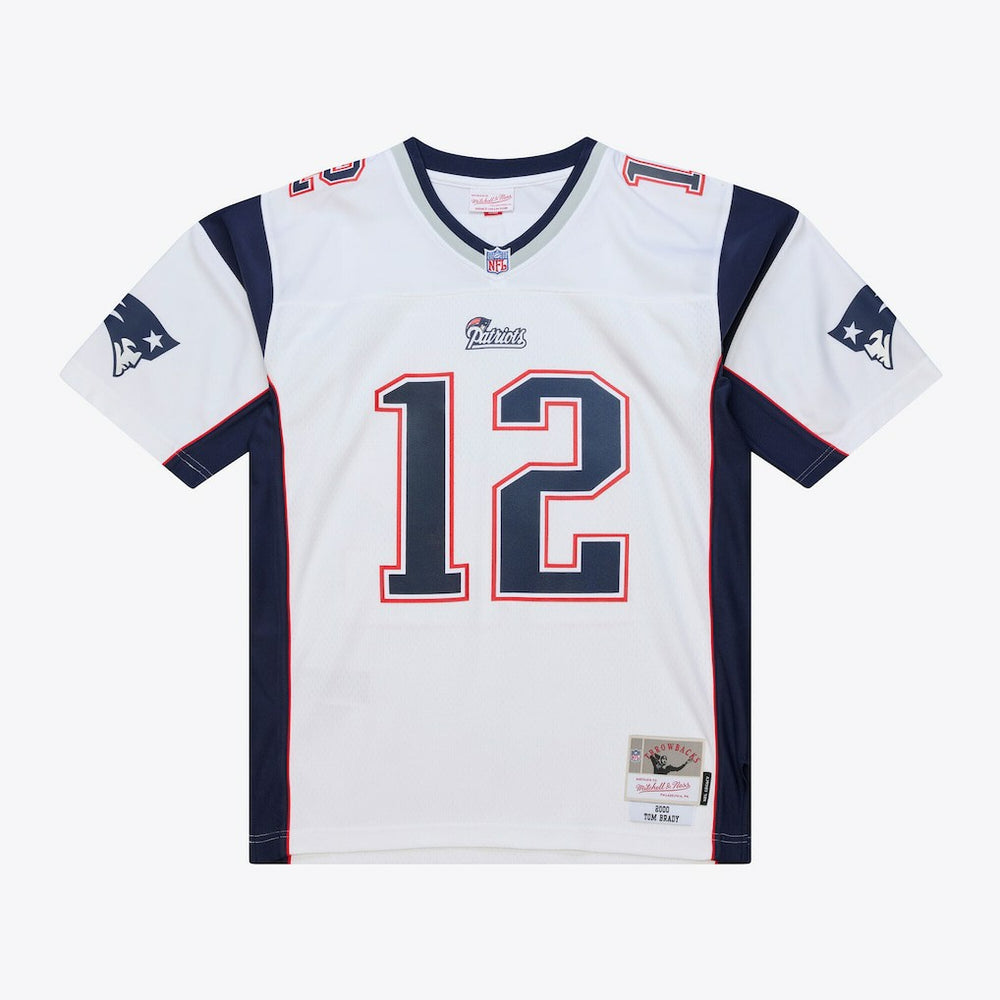 Tom Brady New England Patriots 2000 Legacy Replica Jersey White - Mitchell & Ness