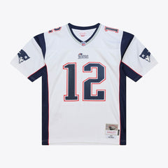 Tom Brady New England Patriots 2000 Legacy Replica Jersey White - Mitchell & Ness