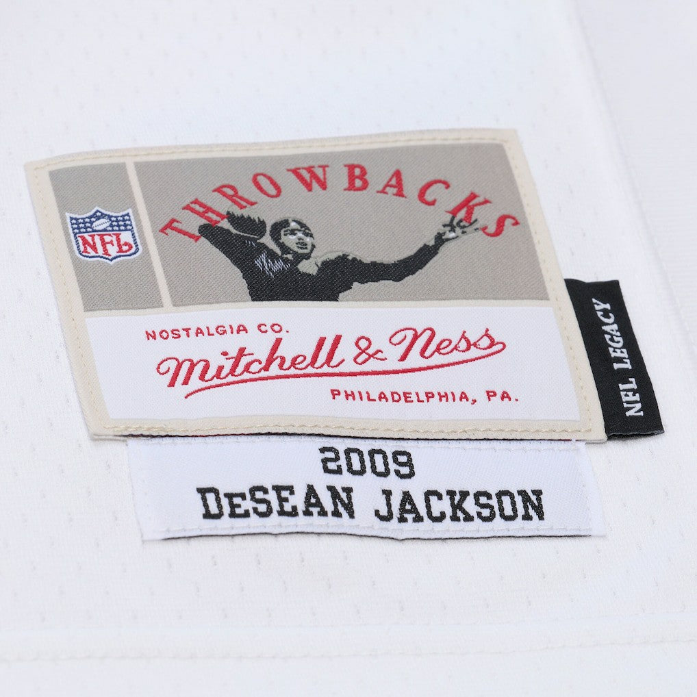 DeSean Jackson Philadelphia Eagles 2009 Legacy Throwback Replica Jersey White - Mitchell & Ness