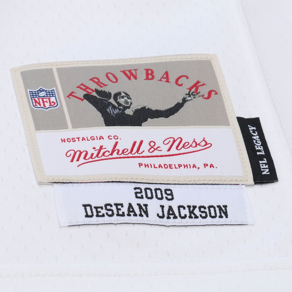 DeSean Jackson Philadelphia Eagles 2009 Legacy Throwback Replica Jersey White - Mitchell & Ness