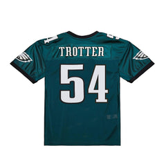Jeremiah Trotter Philadelphia Eagles 2000 Legacy Throwback Replica Jersey Green - Mitchell & Ness