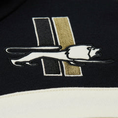 Detroit Lions Vintage Logo Head Coach Hoodie Olive - Mitchell & Ness