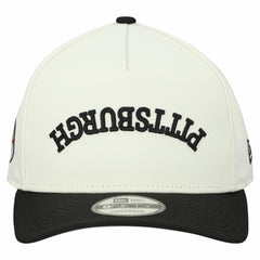 Pittsburgh Steelers New Era Upside Down 9FIFTY A-Frame Snapback Hat Cream - NFL