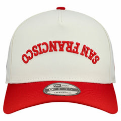 San Francisco 49ers New Era Upside Down 9FIFTY A-Frame Snapback Hat Cream - NFL