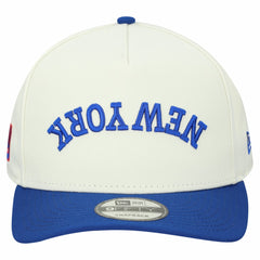 New York Giants New Era Upside Down 9FIFTY A-Frame Snapback Hat Cream - NFL