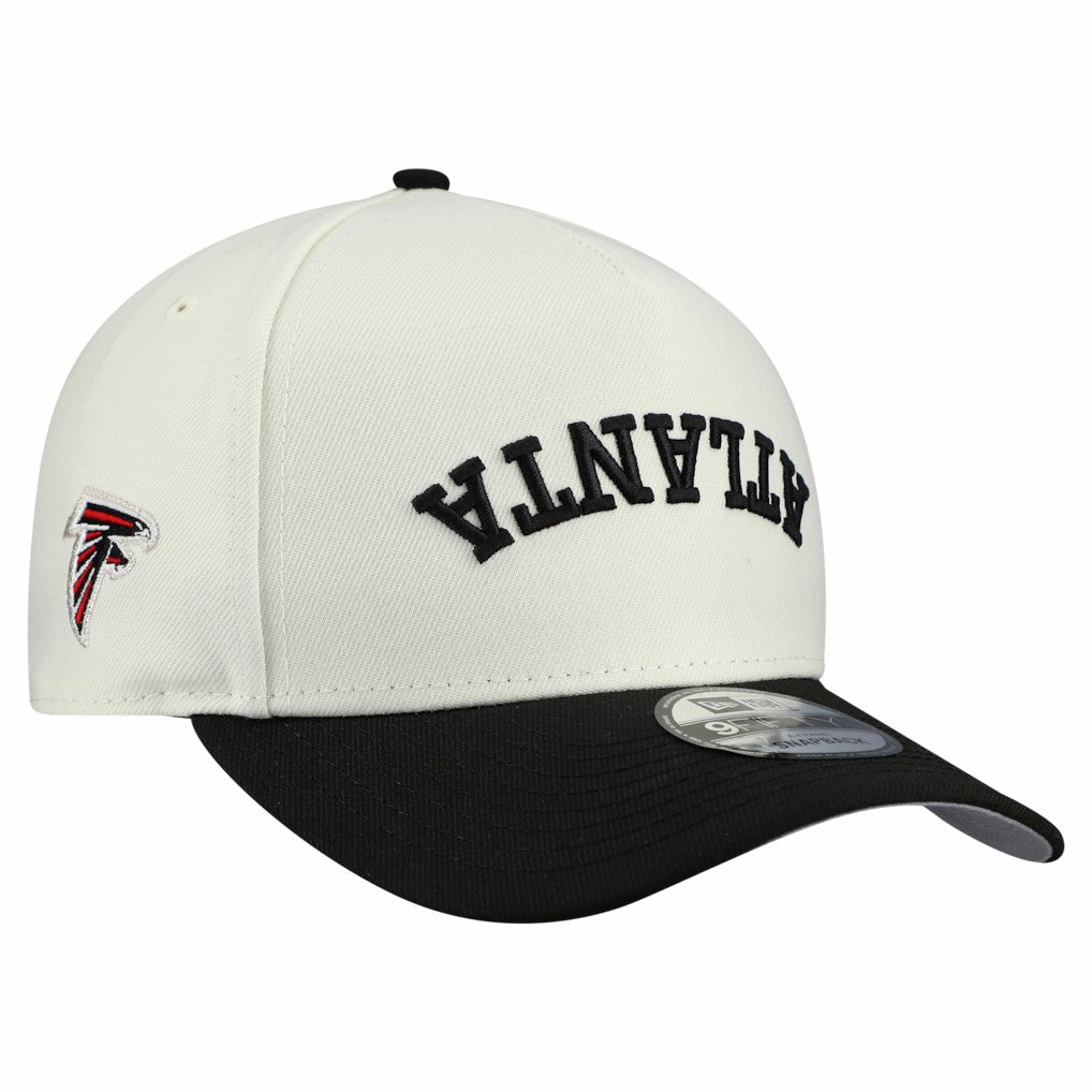 Atlanta Falcons New Era Upside Down 9FIFTY A-Frame Snapback Hat Cream - NFL